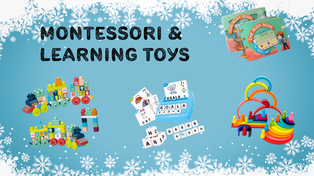 Our learning toys are specifically designed to help children develop important skills while having fun.&nbsp;