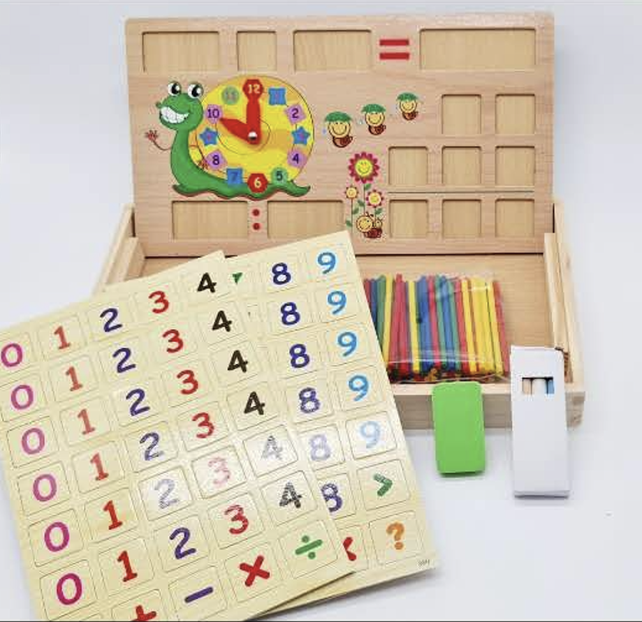 Wood Toy Counting Rods – A Fun and Educational Gift for Kids!