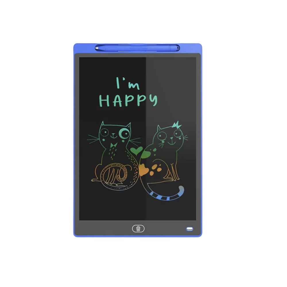 8.5 inch LCD Drawing Tablet for Kids Colourful Screen Writing Board Toddler Toy (Blue)