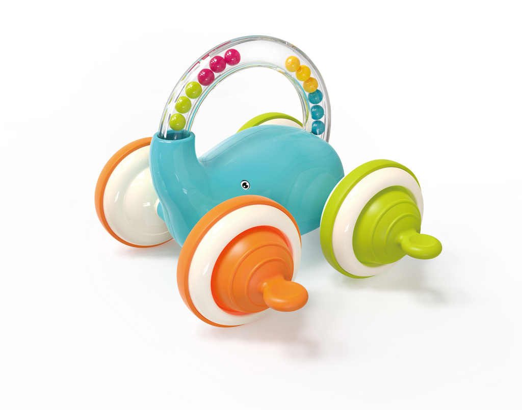 Walking Rattle Teething Toy -  Fun Teethers & Rattles 3 Months +
